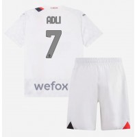 AC Milan Yacine Adli #7 Gostujuci Dres za djecu 2023-24 Kratak Rukav (+ Kratke hlače)